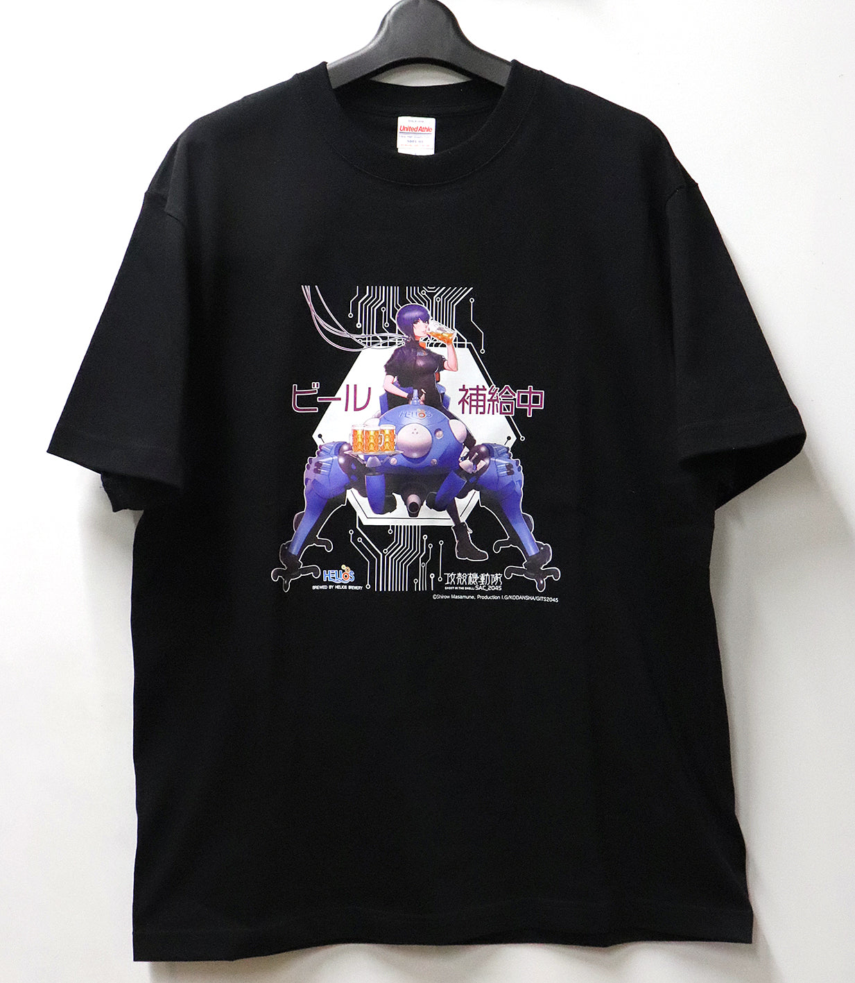 【Tシャツセット】攻殻機動隊 草薙素子の白ビール 缶350ml 6缶+オリジナルTシャツセット