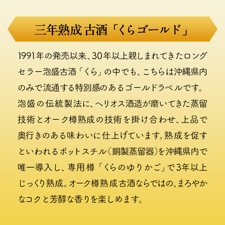 古酒くら 沖縄限定ラベル 25度&くらブラック30度2本入
