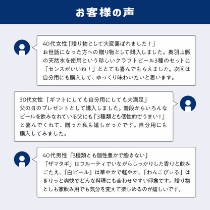 プレミアムクラフトビールセット 4種/各3本 12缶